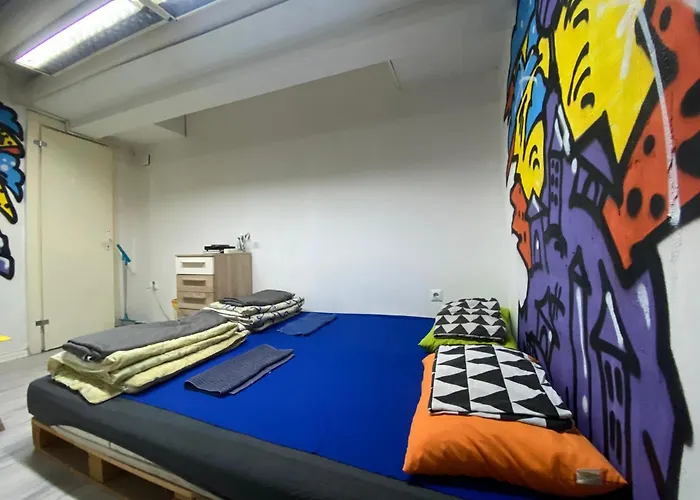 Papagajka Art Free Parking For Motorcycles In Garden Sarajevo